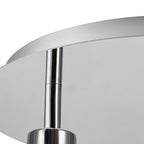 NL87529 Iona 3 Light Flush Ceiling Light Polished Chrome