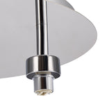 NL87529 Iona 3 Light Flush Ceiling Light Polished Chrome