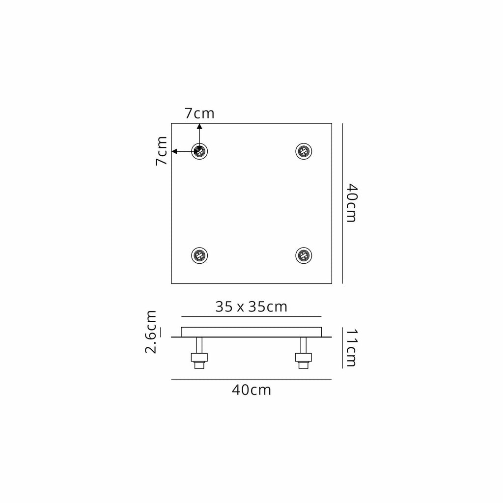 NL87539 Iona 4 Light Flush Ceiling Light Polished Chrome