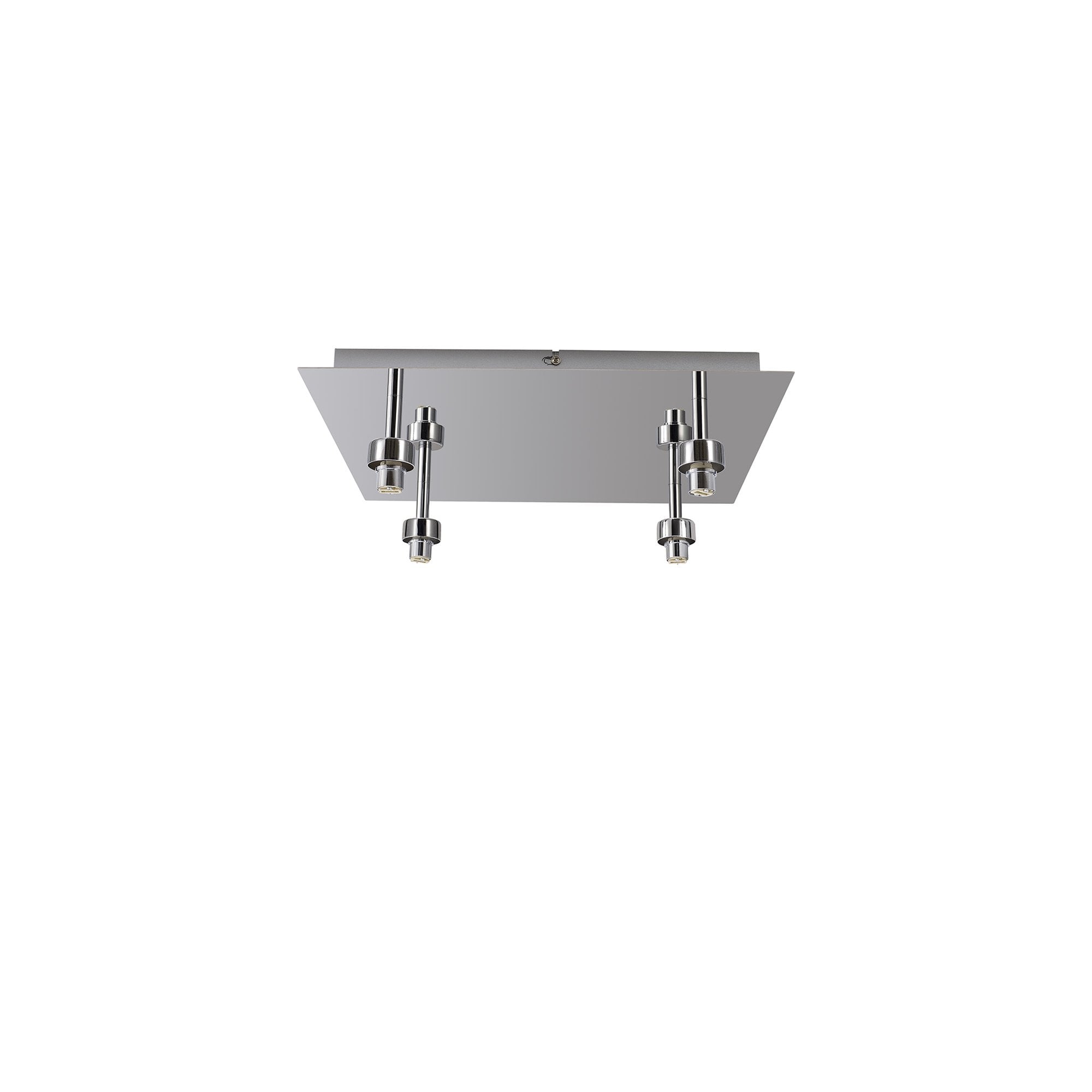 NL87539 Iona 4 Light Flush Ceiling Light Polished Chrome