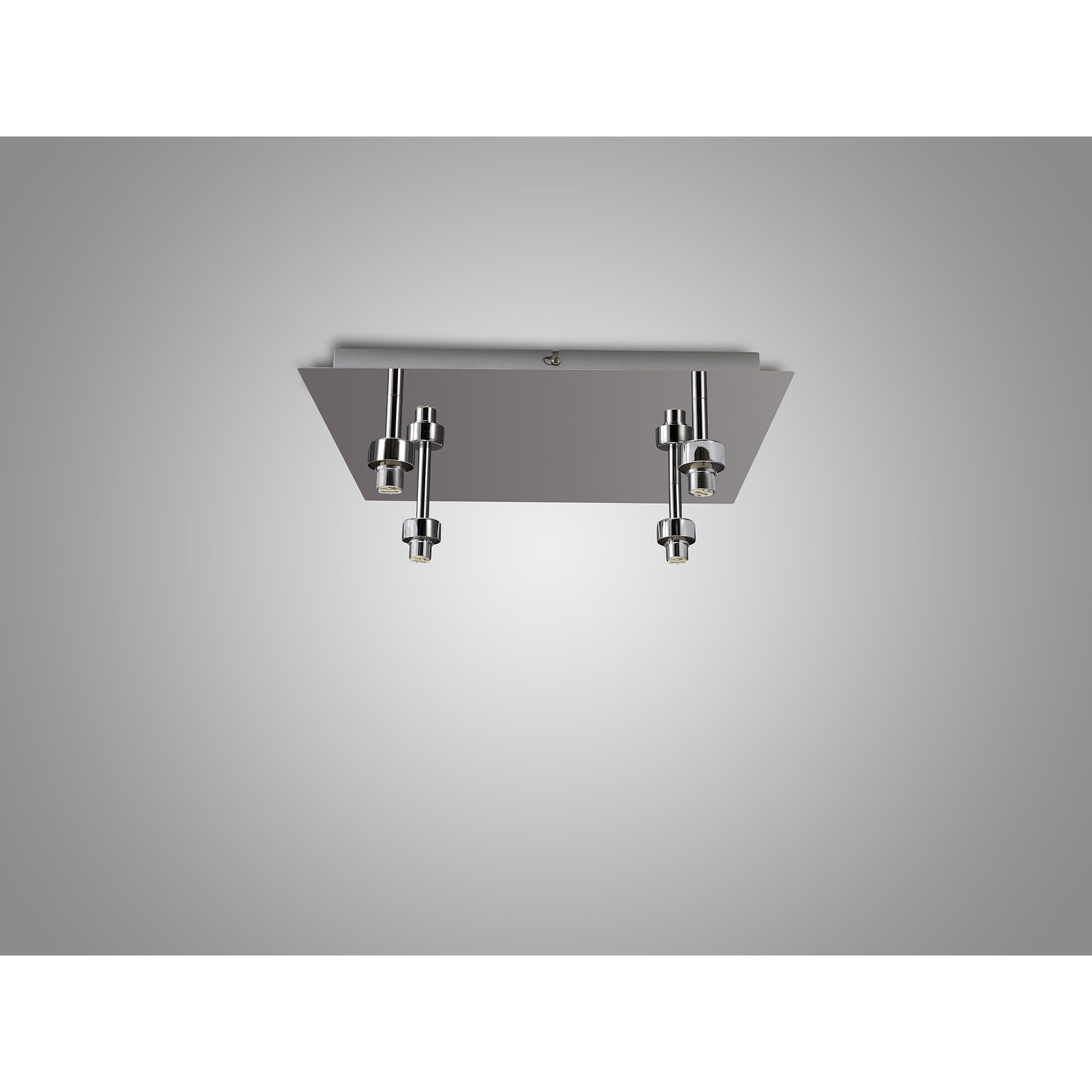 NL87539 Iona 4 Light Flush Ceiling Light Polished Chrome