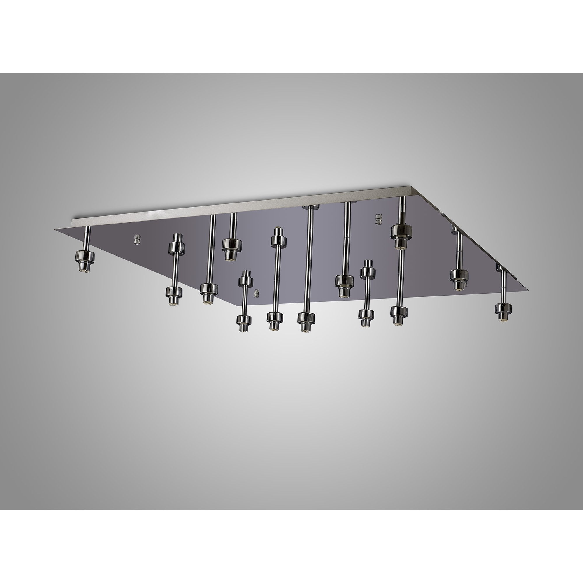 NL87559 Iona 13 Light Flush Ceiling Light Polished Chrome