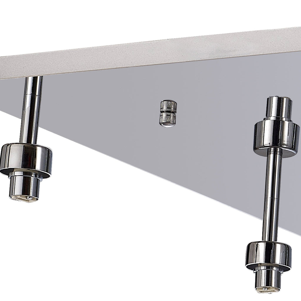NL87559 Iona 13 Light Flush Ceiling Light Polished Chrome