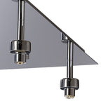 NL87559 Iona 13 Light Flush Ceiling Light Polished Chrome