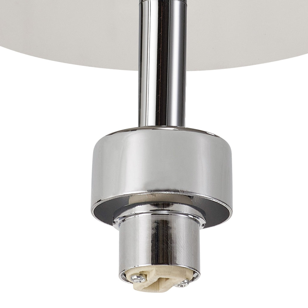 NL87589 Iona 1 Light Flush Ceiling Light Polished Chrome