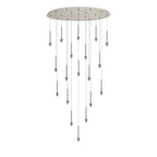 NL90499 Iona 19 Light Oval Pendant Polished Chrome