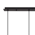 NL92719 Iona 3 Light Linear Pendant Satin Black