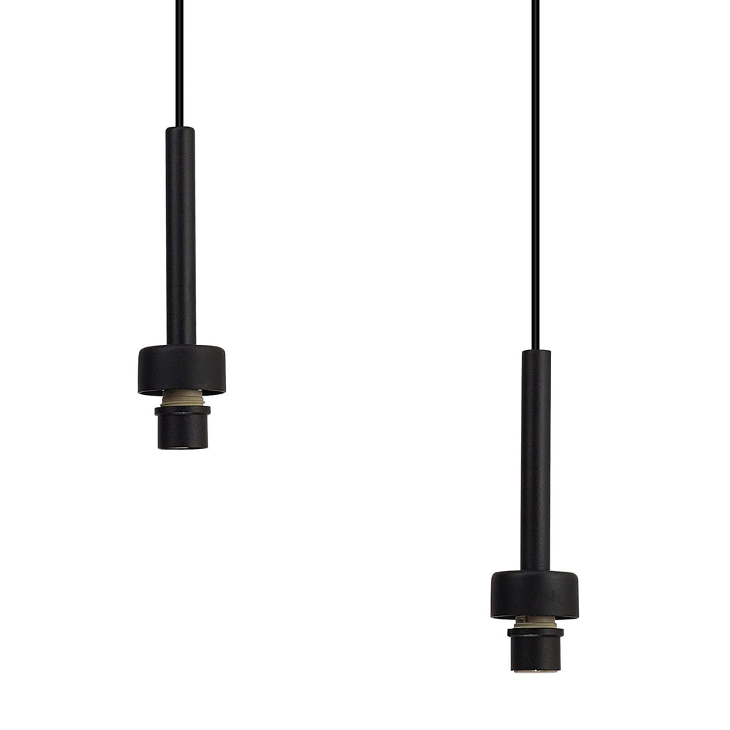 NL92729 Iona 3 Light Round Pendant Satin Black