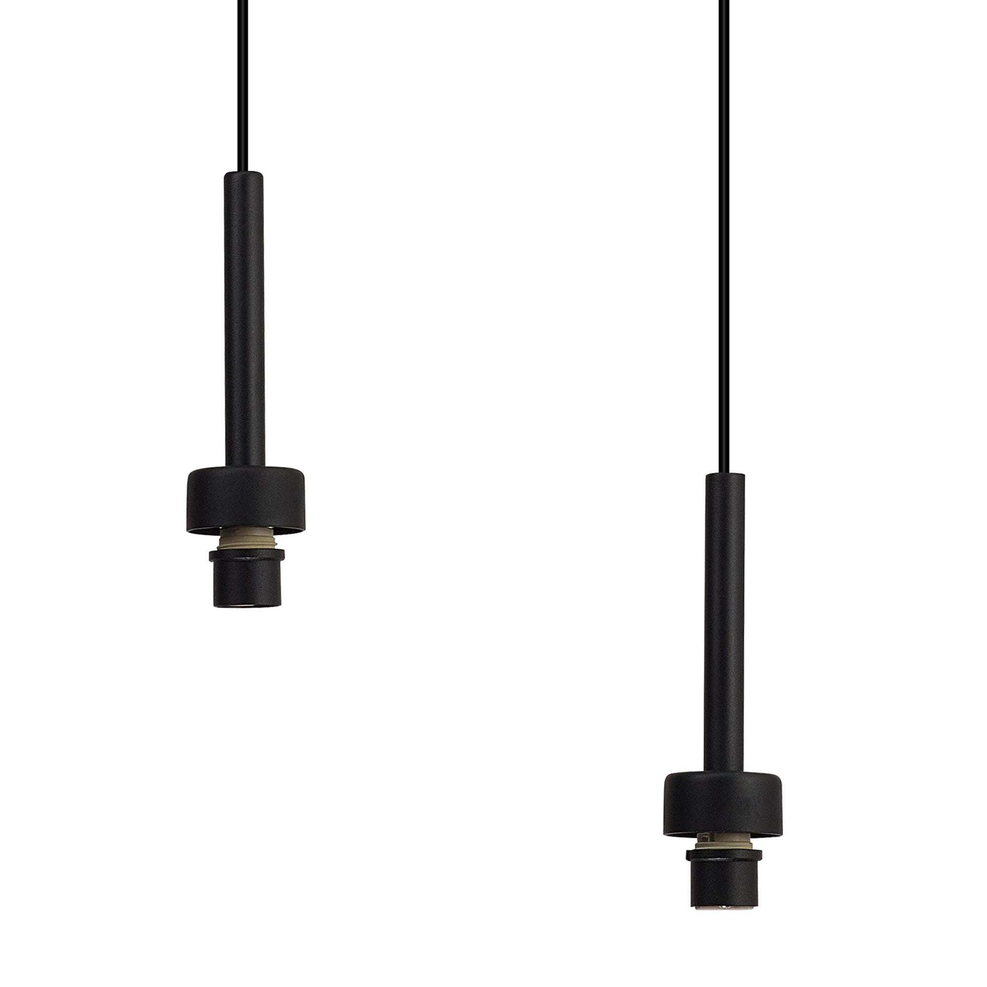 NL92729 Iona 3 Light Round Pendant Satin Black