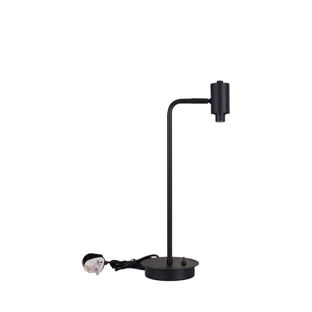 NL92739 Iona 1 Light Table Lamp Satin Black