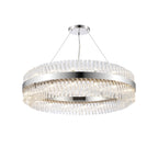 NL9504PN/CL9 Kaffer 32 Light Round Pendant Polished Nickel Clear