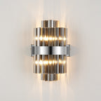 NL9510PN/SM9 Kaffer 4 Light Wall Light Polished Nickel Smoke