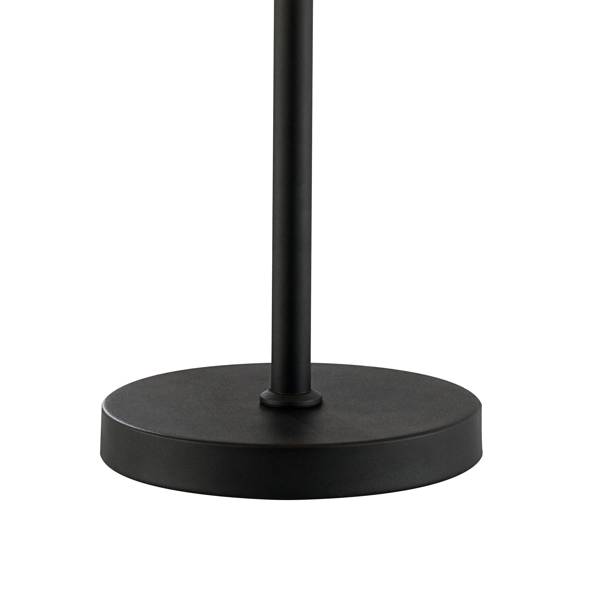 NL9512BL/AM9 Kaffer 6 Light Table Lamp Satin Black Amber