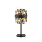 NL9512BL/SM9 Kaffer 6 Light Table Lamp Satin Black Smoke