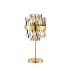 NL9512BR/SM9 Kaffer 6 Light Table Lamp Brass Smoke