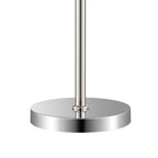NL9512PN/AM9 Kaffer 6 Light Table Lamp Polished Nickel Amber