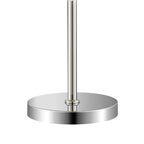 NL9512PN/CL9 Kaffer 6 Light Table Lamp Polished Nickel Clear