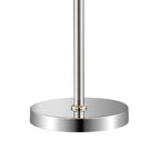 NL9512PN/SM9 Kaffer 6 Light Table Lamp Polished Nickel Smoke