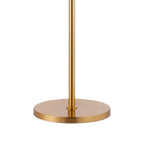NL9514BR/AM9 Kaffer 8 Light Floor Lamp Brass Amber