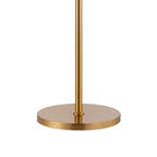 NL9514BR/CL9 Kaffer 8 Light Floor Lamp Brass Clear