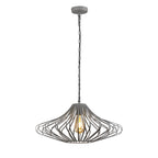 NL74339 Kat 1 Light Pendant Sand Grey