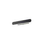 NL7765BL9 Kava 1 LED Wall Light Satin Black Matt White