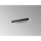 NL7765BL9 Kava 1 LED Wall Light Satin Black Matt White