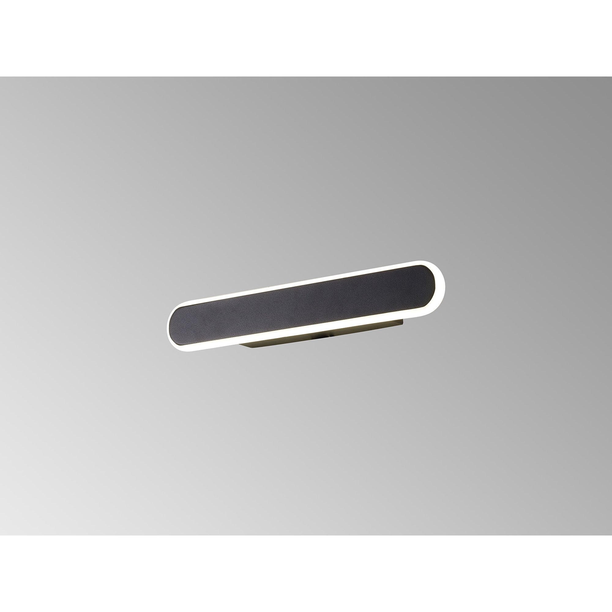 NL7765BL9 Kava 1 LED Wall Light Satin Black Matt White