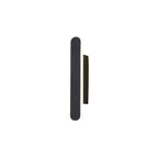 NL7765BL9 Kava 1 LED Wall Light Satin Black Matt White