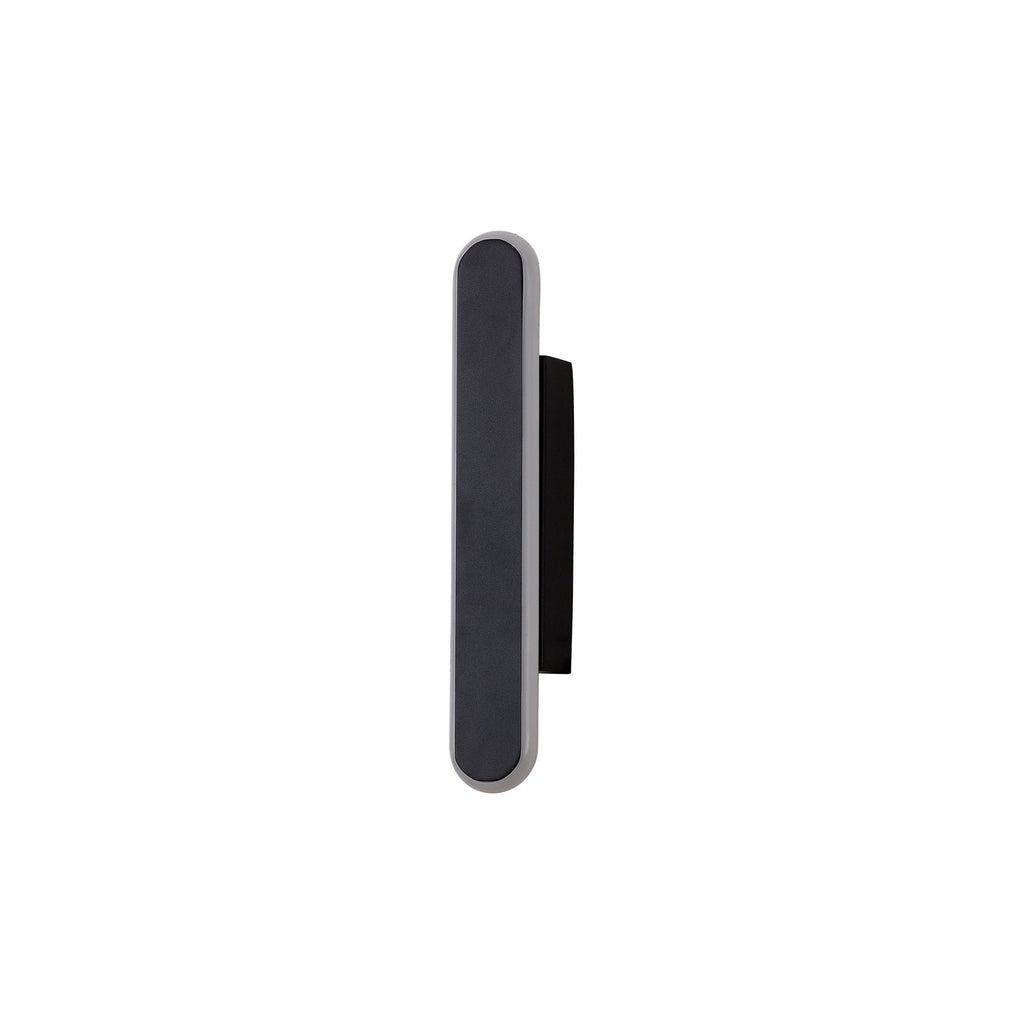 NL7765BL9 Kava 1 LED Wall Light Satin Black Matt White