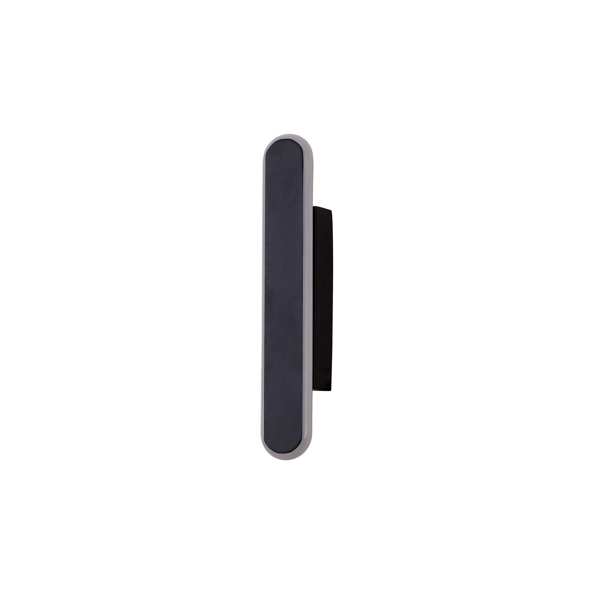 NL7765BL9 Kava 1 LED Wall Light Satin Black Matt White
