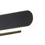 NL7765BL9 Kava 1 LED Wall Light Satin Black Matt White