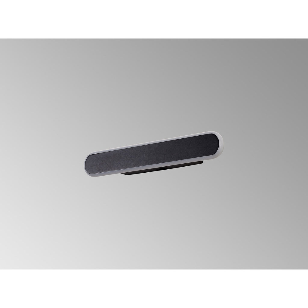NL7765BL9 Kava 1 LED Wall Light Satin Black Matt White