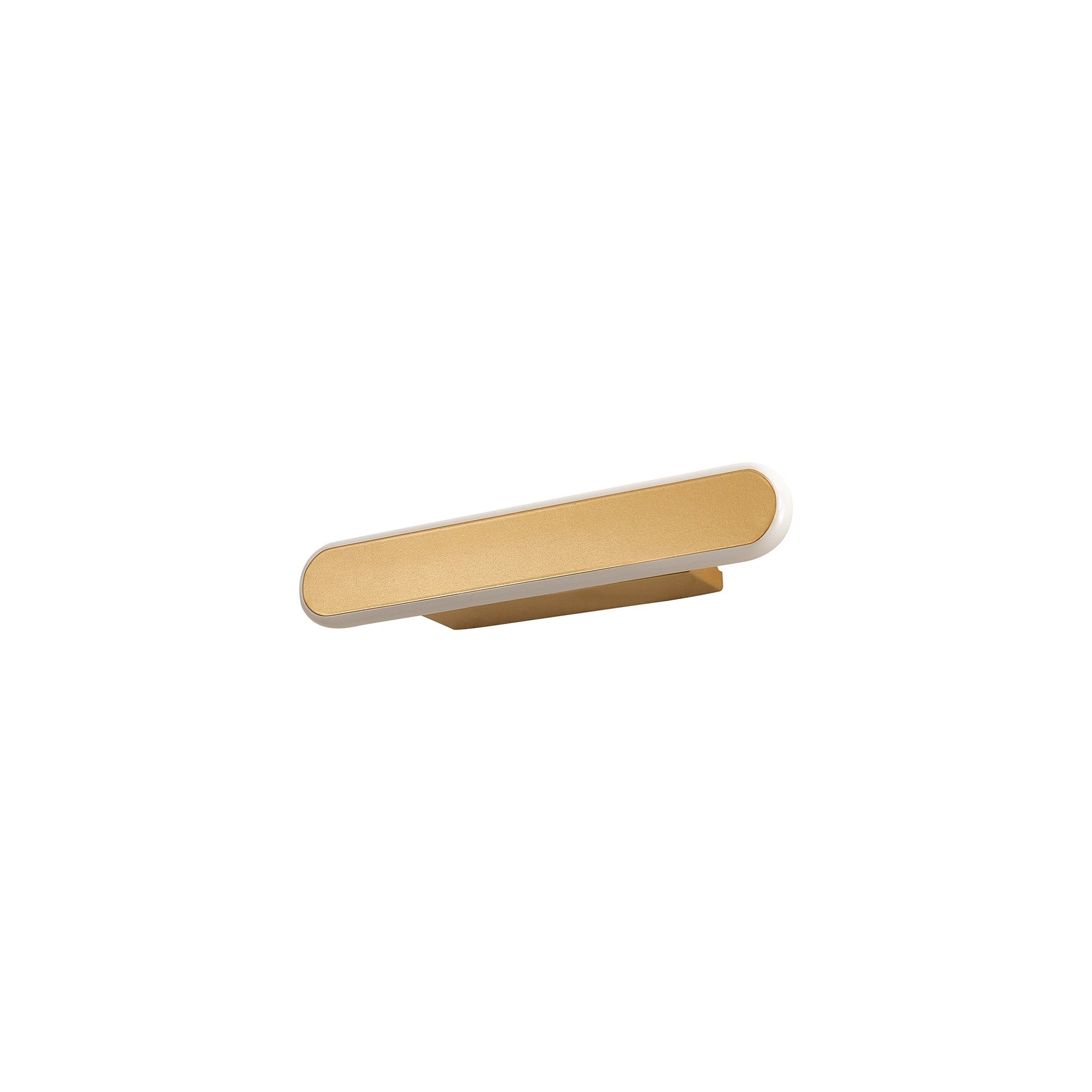 NL7765SG9 Kava 1 LED Wall Light Sand Gold Matt White
