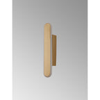 NL7765SG9 Kava 1 LED Wall Light Sand Gold Matt White