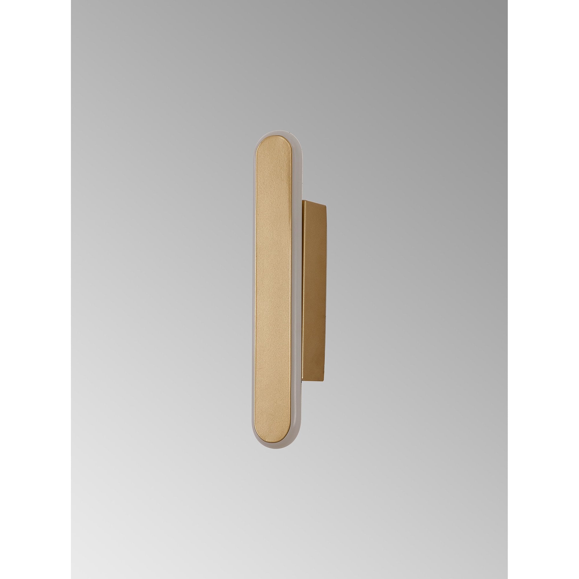 NL7765SG9 Kava 1 LED Wall Light Sand Gold Matt White