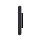 NL7766BL9 Kava 1 LED Wall Light Satin Black Matt White