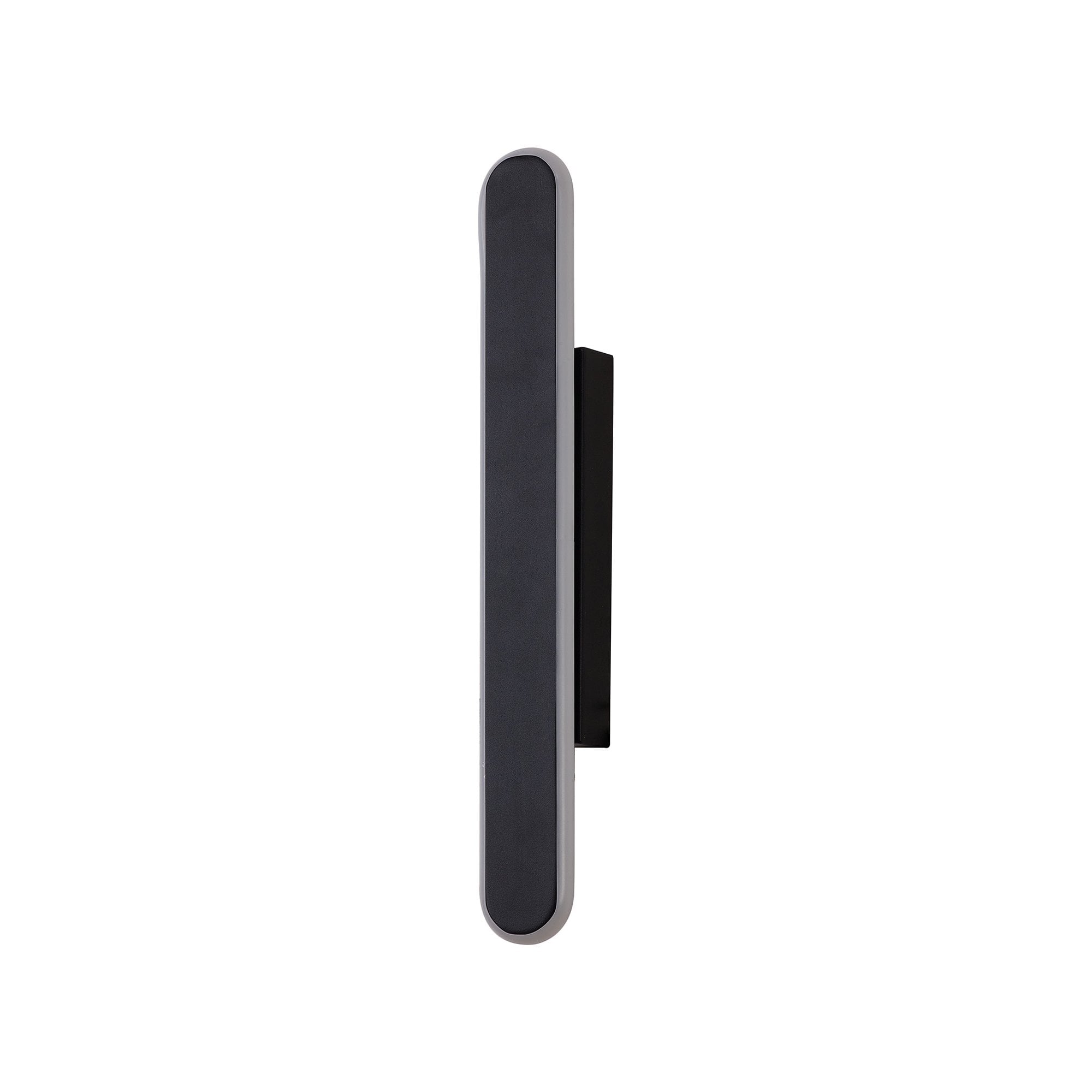 NL7766BL9 Kava 1 LED Wall Light Satin Black Matt White