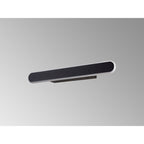 NL7766BL9 Kava 1 LED Wall Light Satin Black Matt White