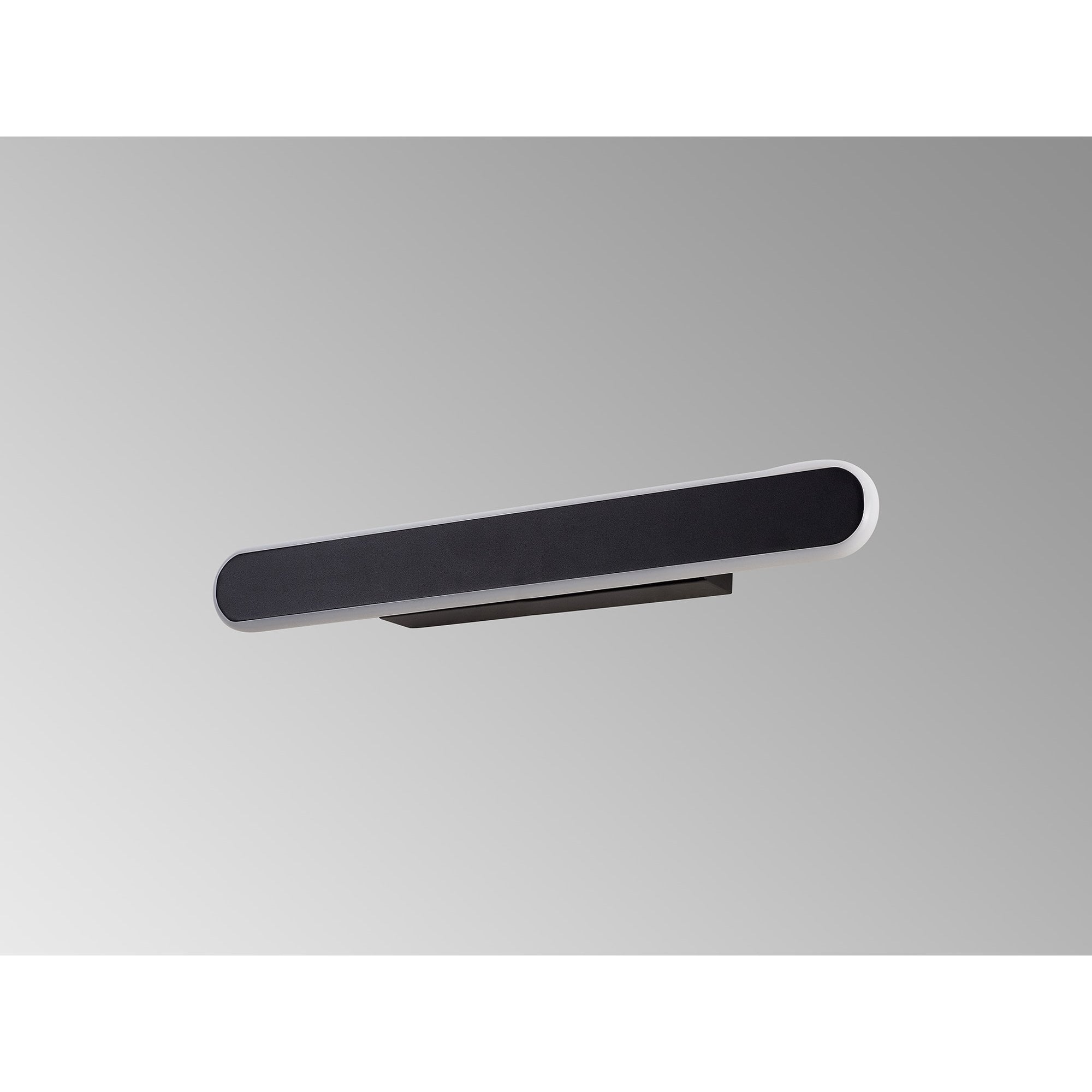 NL7766BL9 Kava 1 LED Wall Light Satin Black Matt White