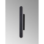 NL7766BL9 Kava 1 LED Wall Light Satin Black Matt White