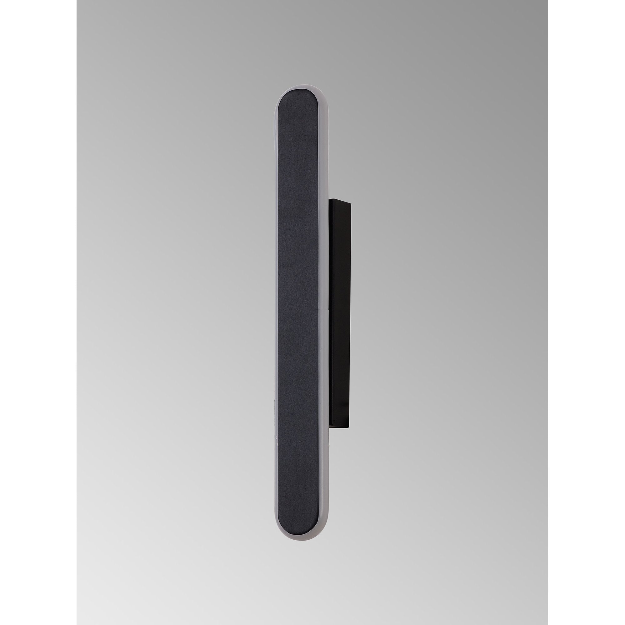 NL7766BL9 Kava 1 LED Wall Light Satin Black Matt White