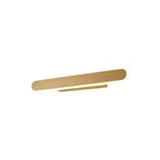 NL7766SG9 Kava 1 LED Wall Light Sand Gold Matt White