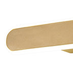 NL7766SG9 Kava 1 LED Wall Light Sand Gold Matt White