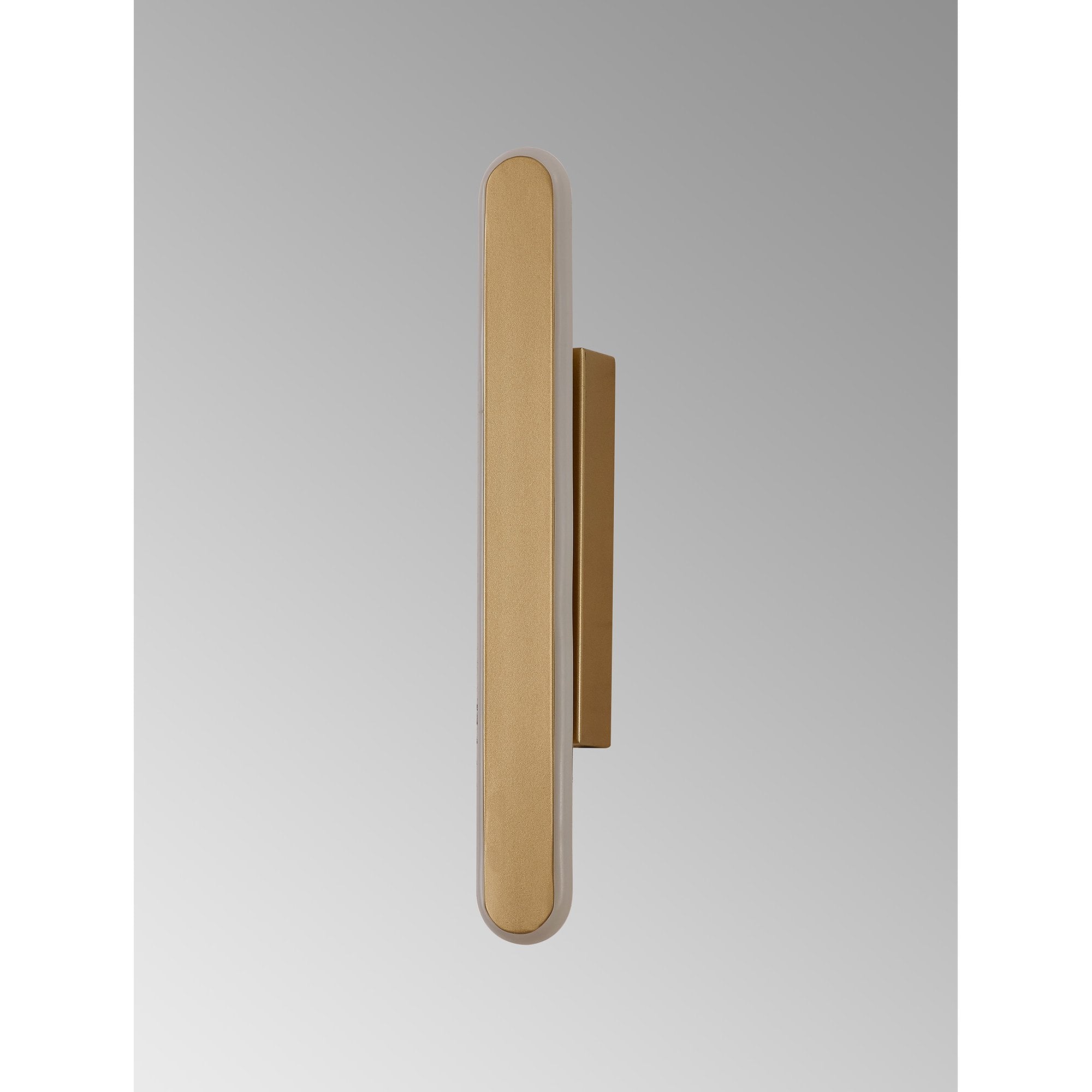 NL7766SG9 Kava 1 LED Wall Light Sand Gold Matt White