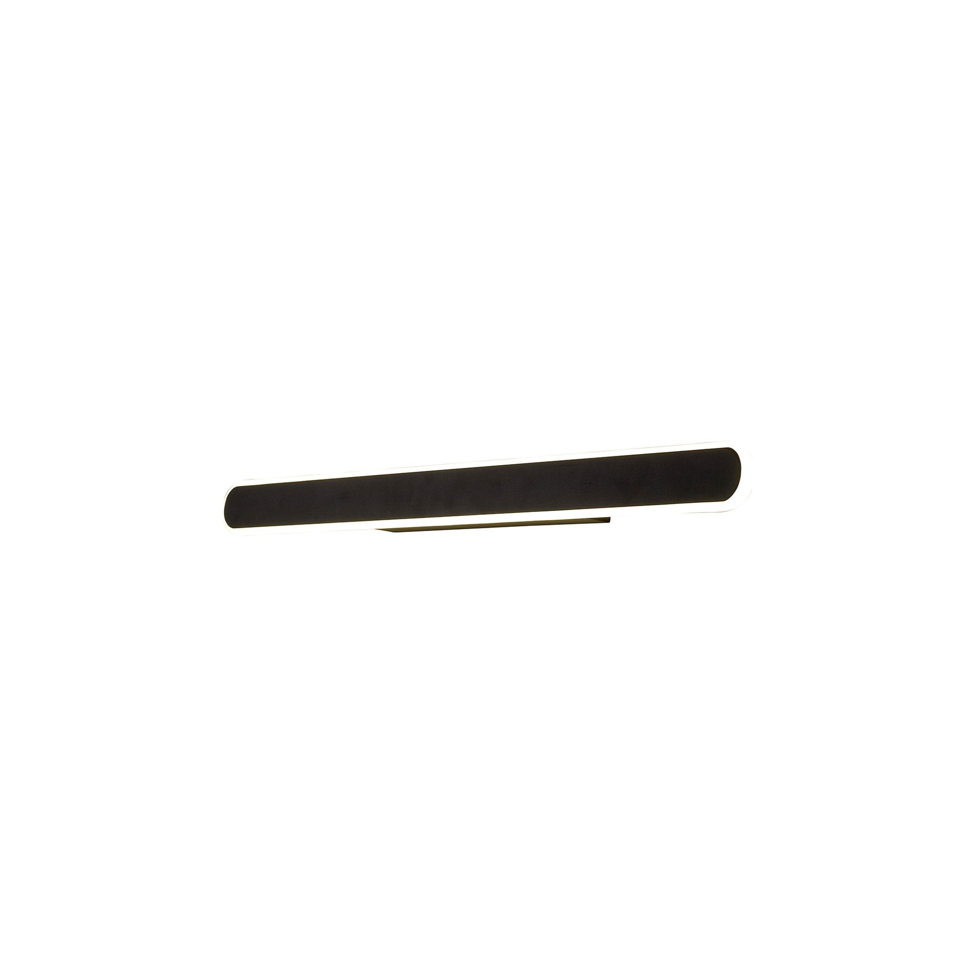 NL7767BL9 Kava 1 LED Wall Light Satin Black Matt White