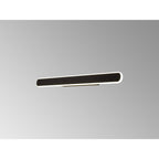 NL7767BL9 Kava 1 LED Wall Light Satin Black Matt White
