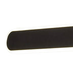 NL7767BL9 Kava 1 LED Wall Light Satin Black Matt White