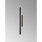 NL7767BL9 Kava 1 LED Wall Light Satin Black Matt White