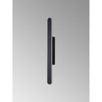 NL7767BL9 Kava 1 LED Wall Light Satin Black Matt White